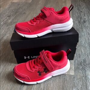 Under Armour Kids Red Sneakers